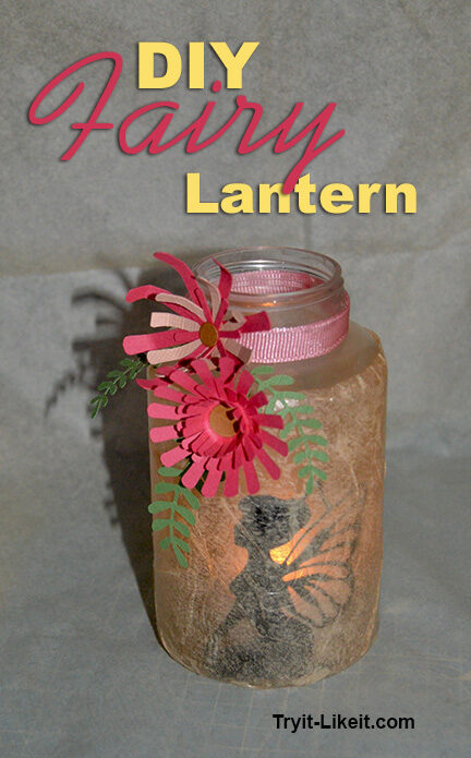 fairy lantern in a plastic bottle